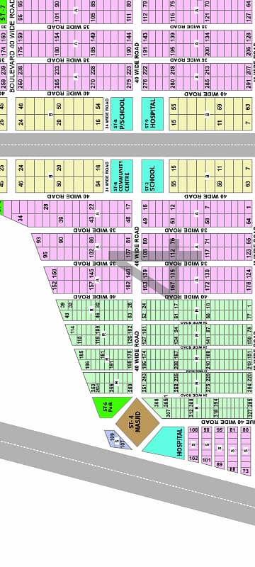 400 Sq Yard Plot Sale In Block 4 Saadi Garden Scheme 33 Karachi (60 Feet Road)