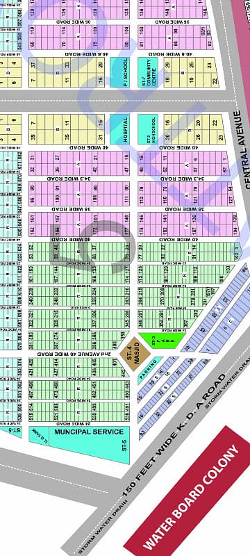 240 Sq Yd Plot Available In Saadi Garden Block 5 Scheme 33 Karachi