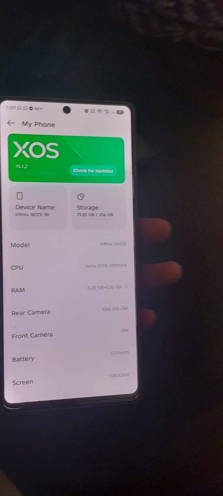infinix note 50 5