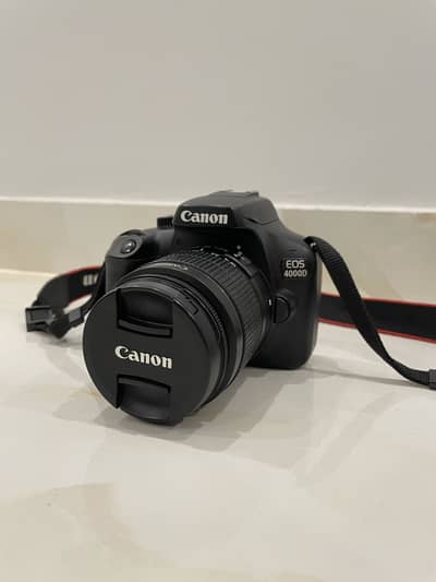 Canon EOS 4000D DSLR Camera + 18-55mm Lens (Like New)