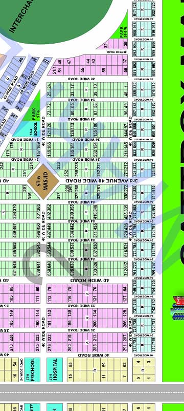 240 Sq Yd Plot Available In Block 2 Saadi Garden Scheme 33 Karachi (West Open)