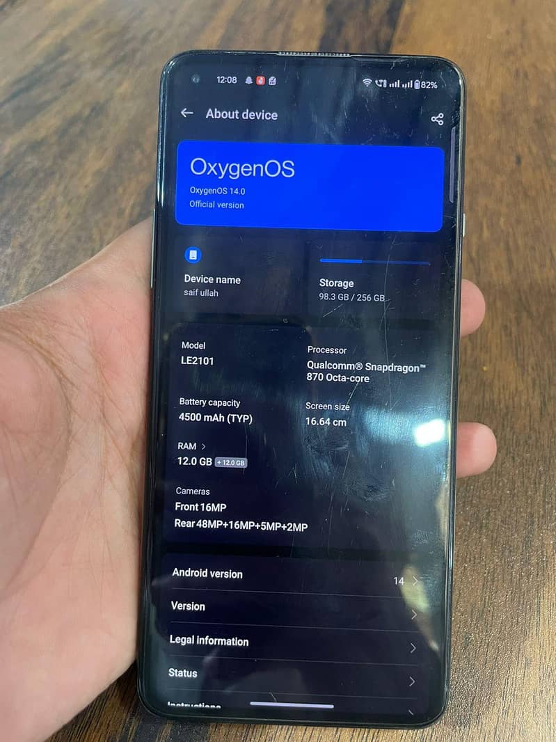 One Plus 9R 6