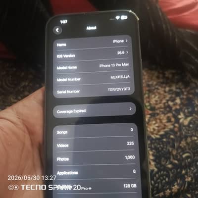 iphone 13pro mex 128 gb water pack cd. 10.99