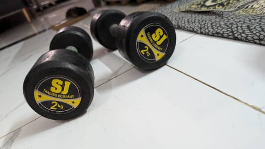 2 kg dumbells set