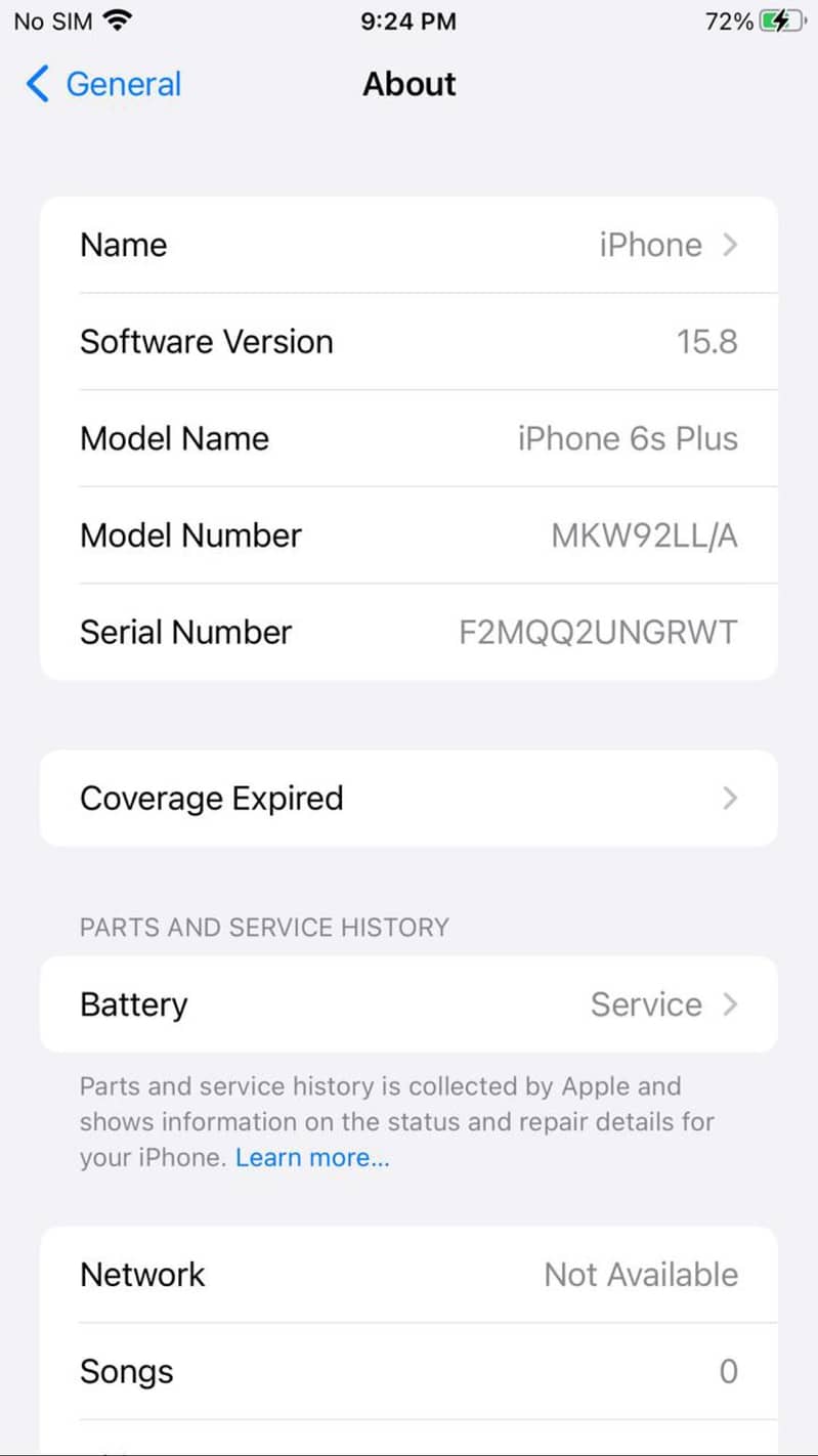 Apple iPhone 6S Plus 4