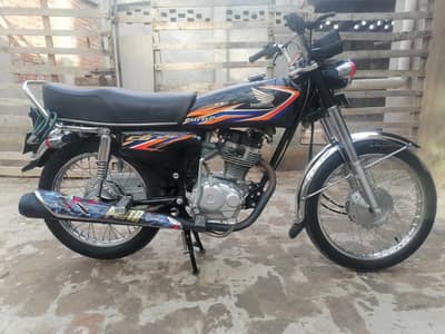 Honda cg 125 model 2017-18