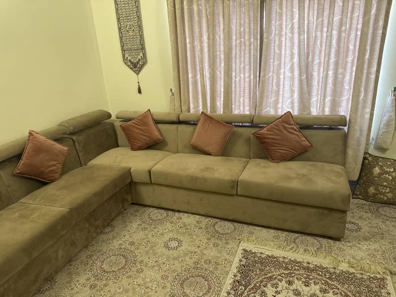 L shaped Sofa 1