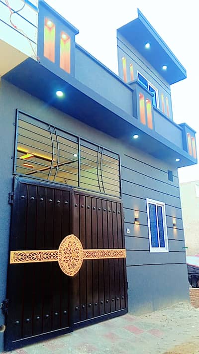 Bashir town near darbar Mehal road 2.5 mrla Sami double story luxury house urgent Sale, 03006803629