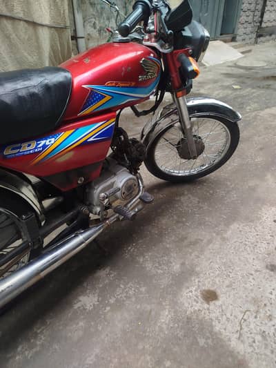 honda cd70 model 2019/20 biomatric on spot file papers 03054041631