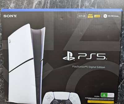 PS5 SLIM DIGITAL 825GB  Box packed