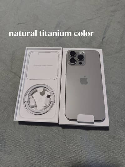 Apple iPhone 15 Pro Max (PTA APPROVED)256gb
