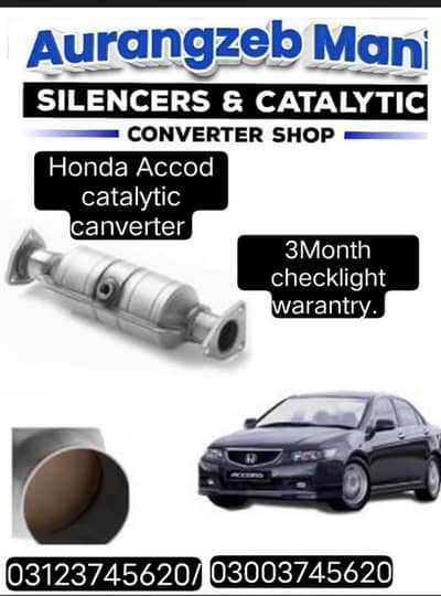 Honda Accord CL7 CL9 Civic Brv Freed Vezel Catalytic Converters