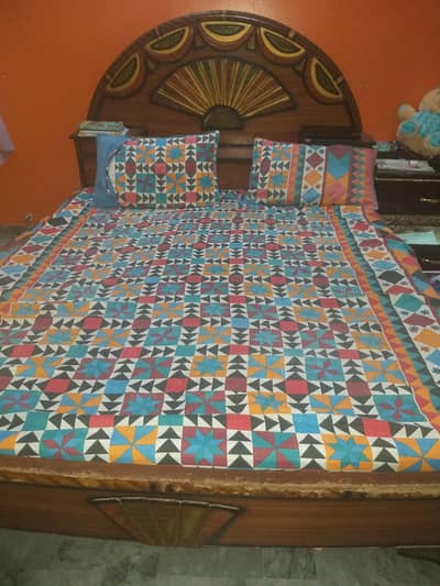 bed and dressing for sale