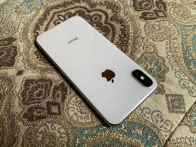 JUST LIKE NEW iPhone X 256gb White WaterPack Official PTA APPROVE