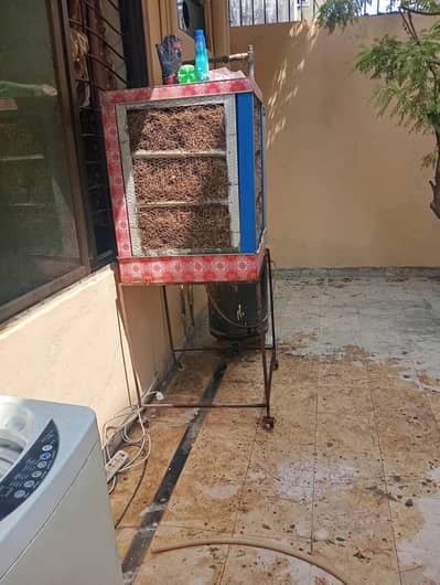 Lahori air cooler including stand