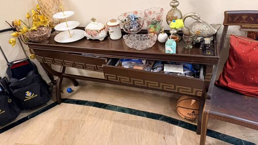 CONSOLE TABLE || TABLE WITH MIRROR || CINOTI TABLE || TABLE