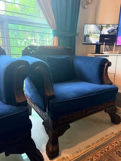 7 seater pure wood sofa for sale