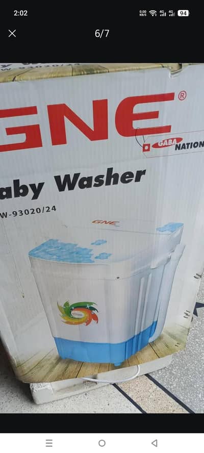 I Want To Sale My Baby washer