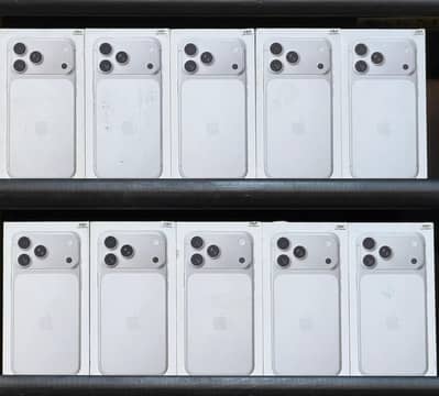 iPhone 17 Pro Max 256GB ESIM+ESIM SILVER