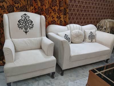 Neat and clean 7 seater sofa home used for sale