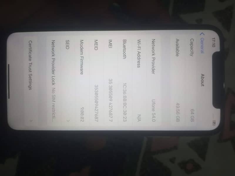Apple iPhone X 9