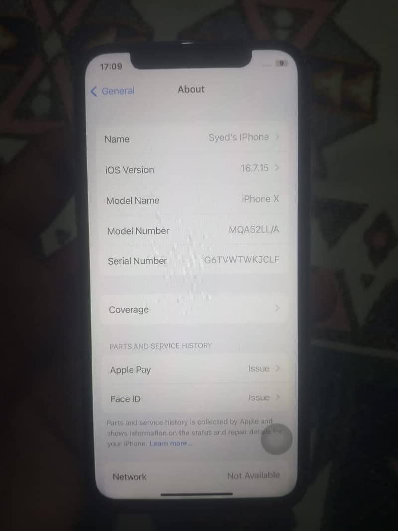Apple iPhone X 11