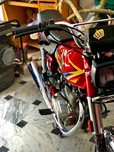 Honda cg 125 22 modle 10/10