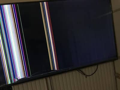 TCL 55 Inch LCD TV Panel Broken