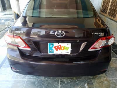 Toyota Corolla XLI 2013