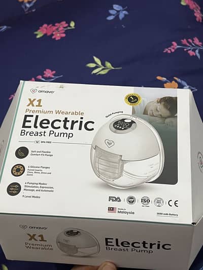 Ornavo X1 premium wearable electric breastpump
