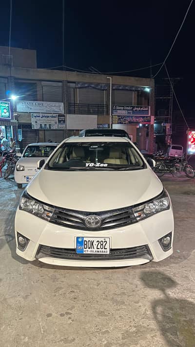 Urgent sale Toyota Corolla GLI 2017