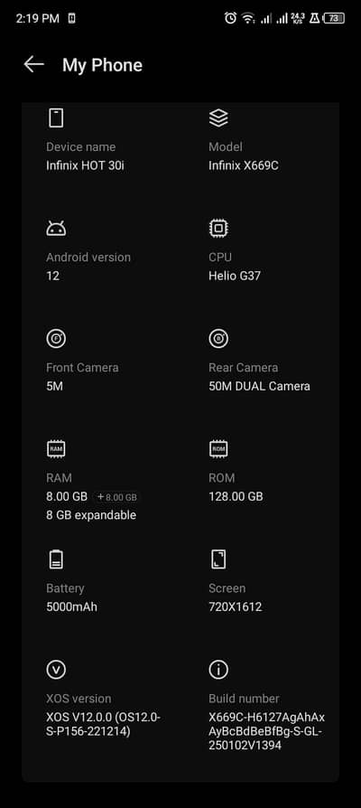 Infinix Hot 30i