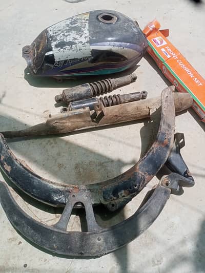 Remove old Bike Parts 03155983615