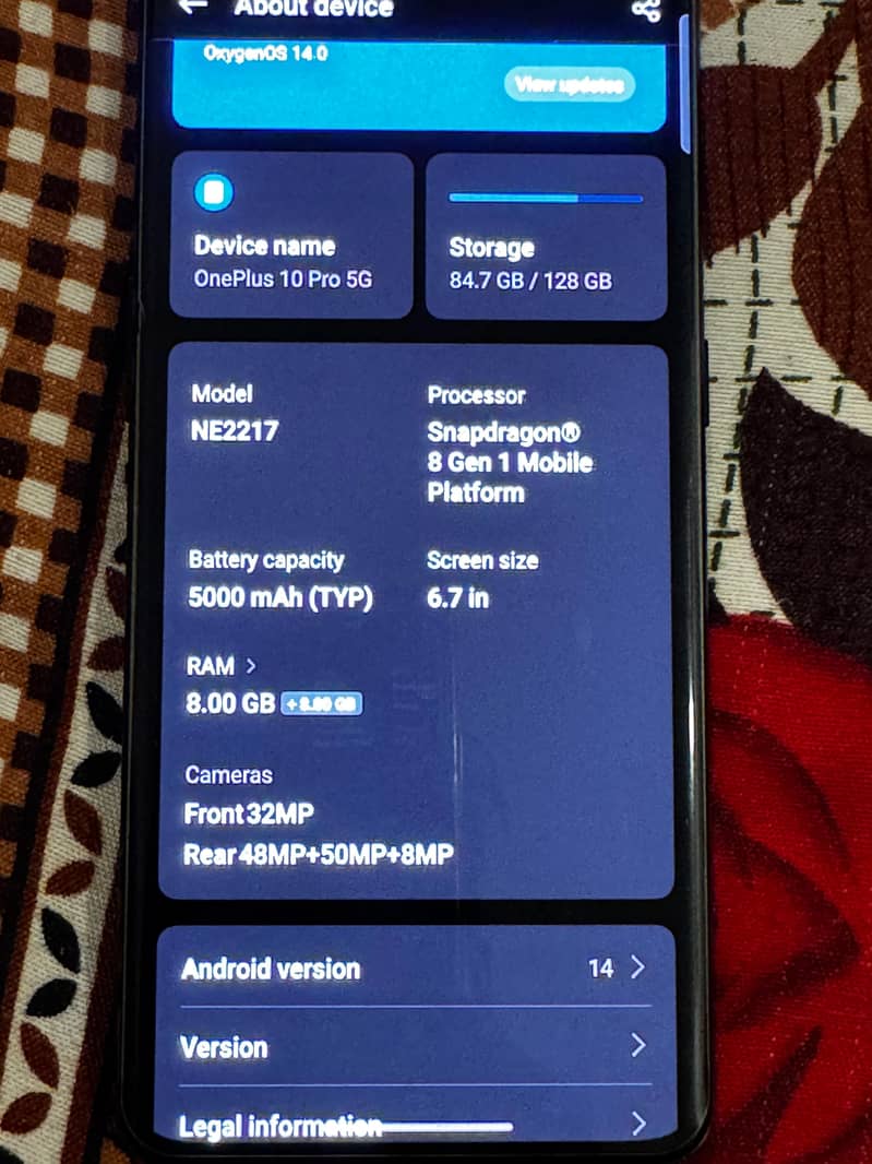 One Plus 10 Pro 2