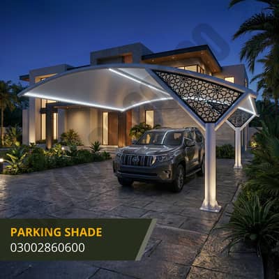 Gaari Ki Garmi Say Jaan Chutao!  Premium Car Parking Shade Lagao