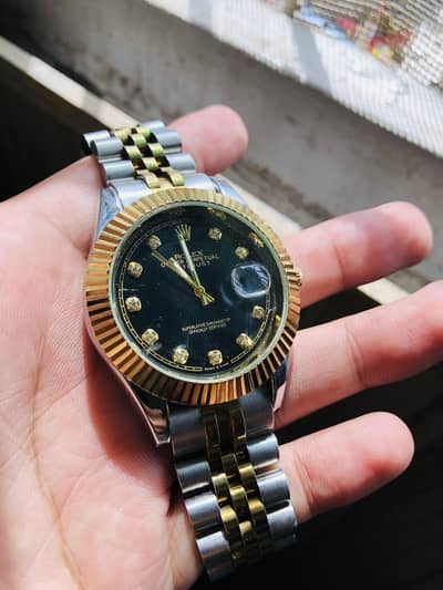 Rolex DateJust, Cartier Iced-out Watch, Rolex Submariner for sale
