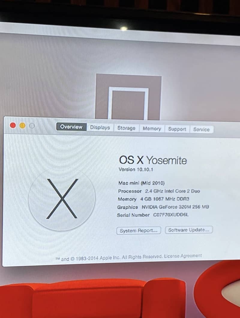 Apple Mac Mini 2010. 5