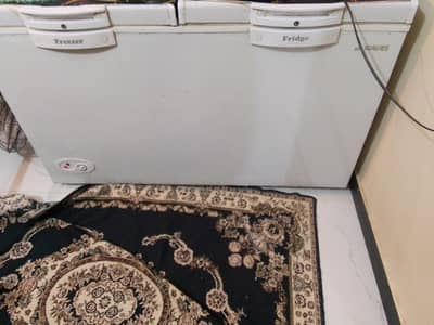 Waves Double Door Freezer & Fridge  Only 1 Year Used