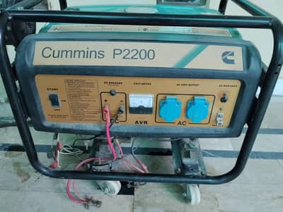 Cummins P2200 Generator (2.2kVA) Dual Fuel Petrol+ Gas kit Installed