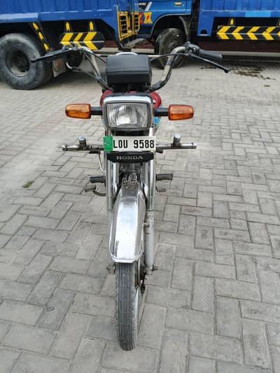 1994 model Honda CD 70 letter and file original completely hai