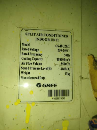 Gree 1.5 Tone split Ac