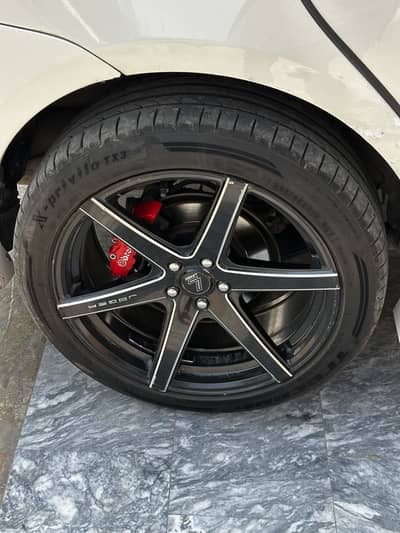Lenso rims for sale slightly used rims and tyres in excellent conditio