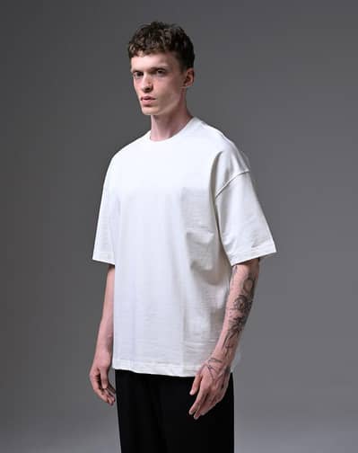 Bulk Premium Cotton Drop Shoulder T-shirts