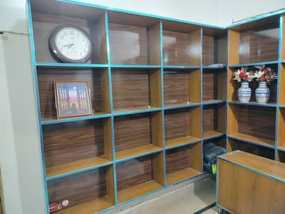 Shop Racks and Counter