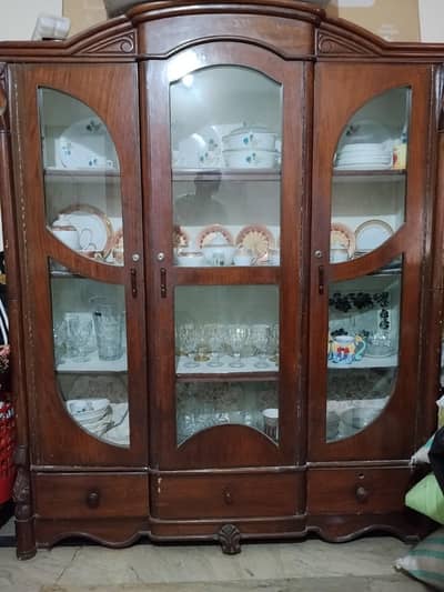 Used Almarih Pure Black Tali Wood