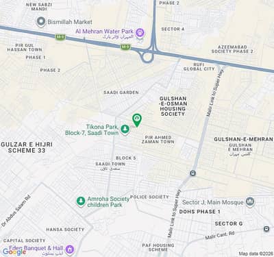 400 SQY Pir Ahmad Zaman Block 4 . Best Option In Scheme 33 in Reasonable Price