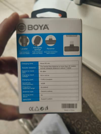 Boya dual mic