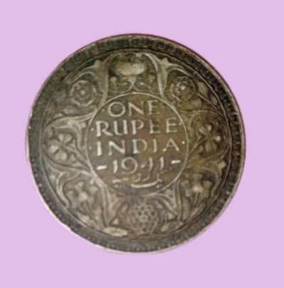 1941 british indea coin