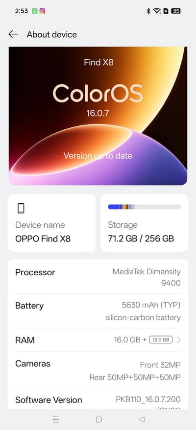 Oppo Find X8 Amazing