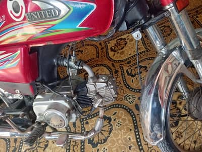 United 78CC motorbike